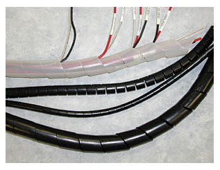 Electriduct Spiral Wrap Tubing, Wire Loom