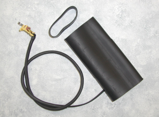 Flexible, abrasion resistant covering for wires.
